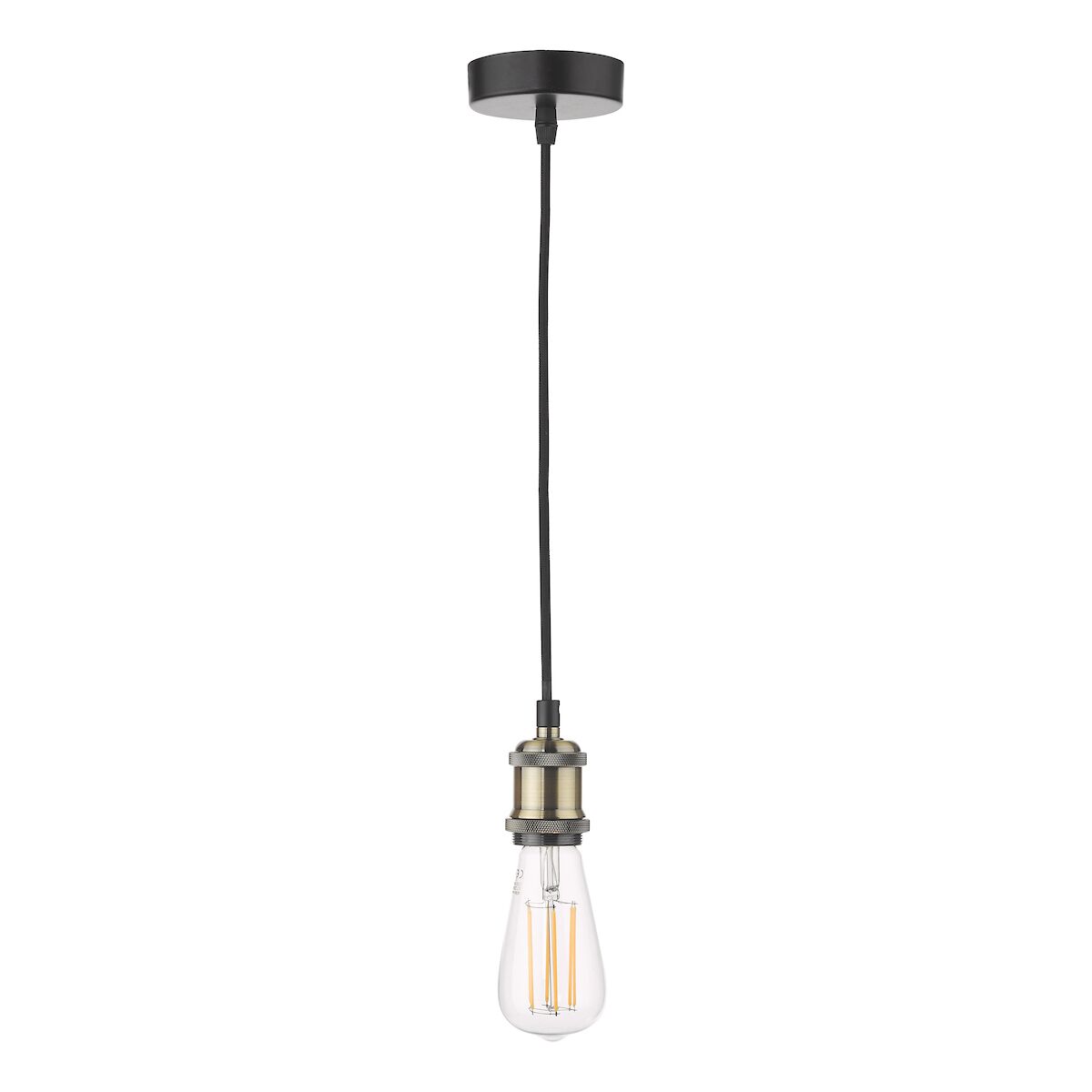 Vondra Table Lamp White & Grey With Shade <br>Grey Ceramic - Image 2