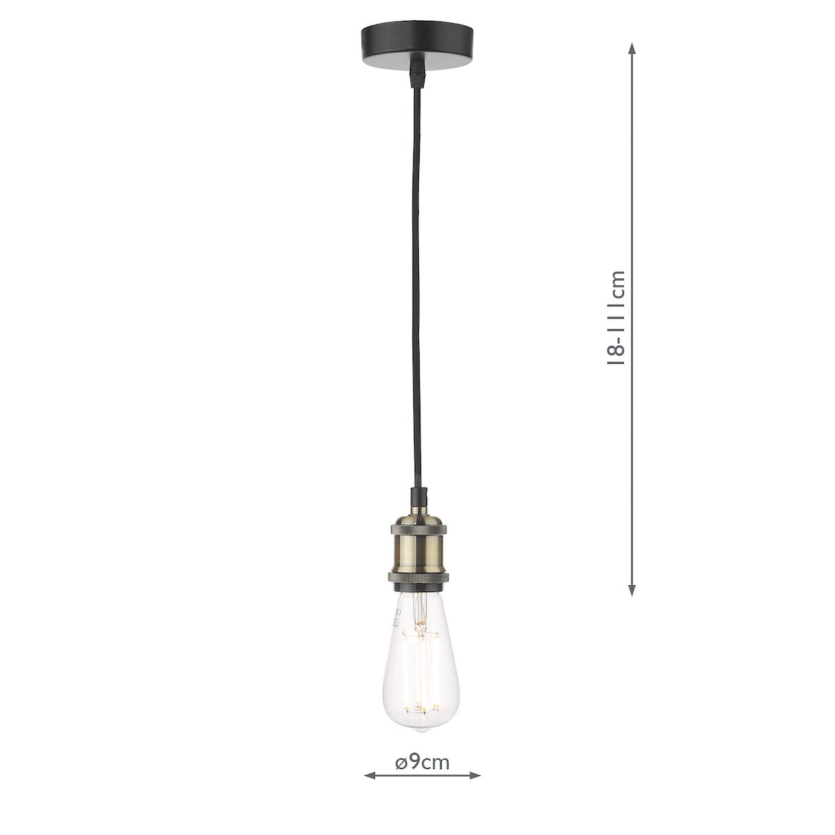 Vondra Table Lamp White & Grey With Shade <br>Grey Ceramic - Image 6
