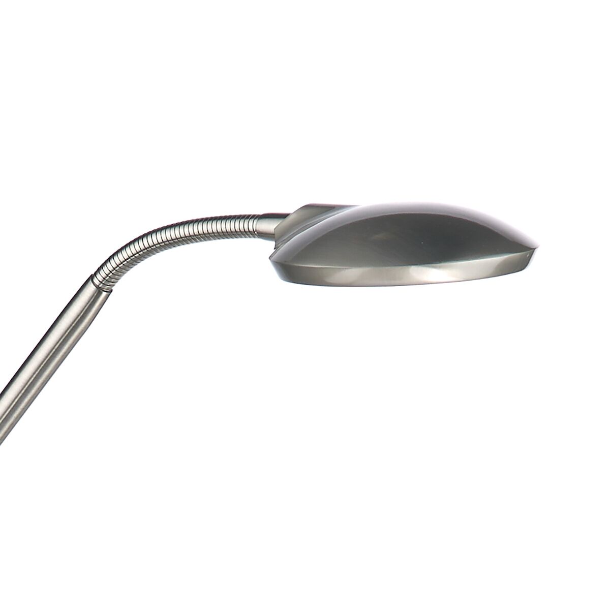 Wellington Task Floor Lamp Satin Chrome LED<br>Satin Chrome - Image 4