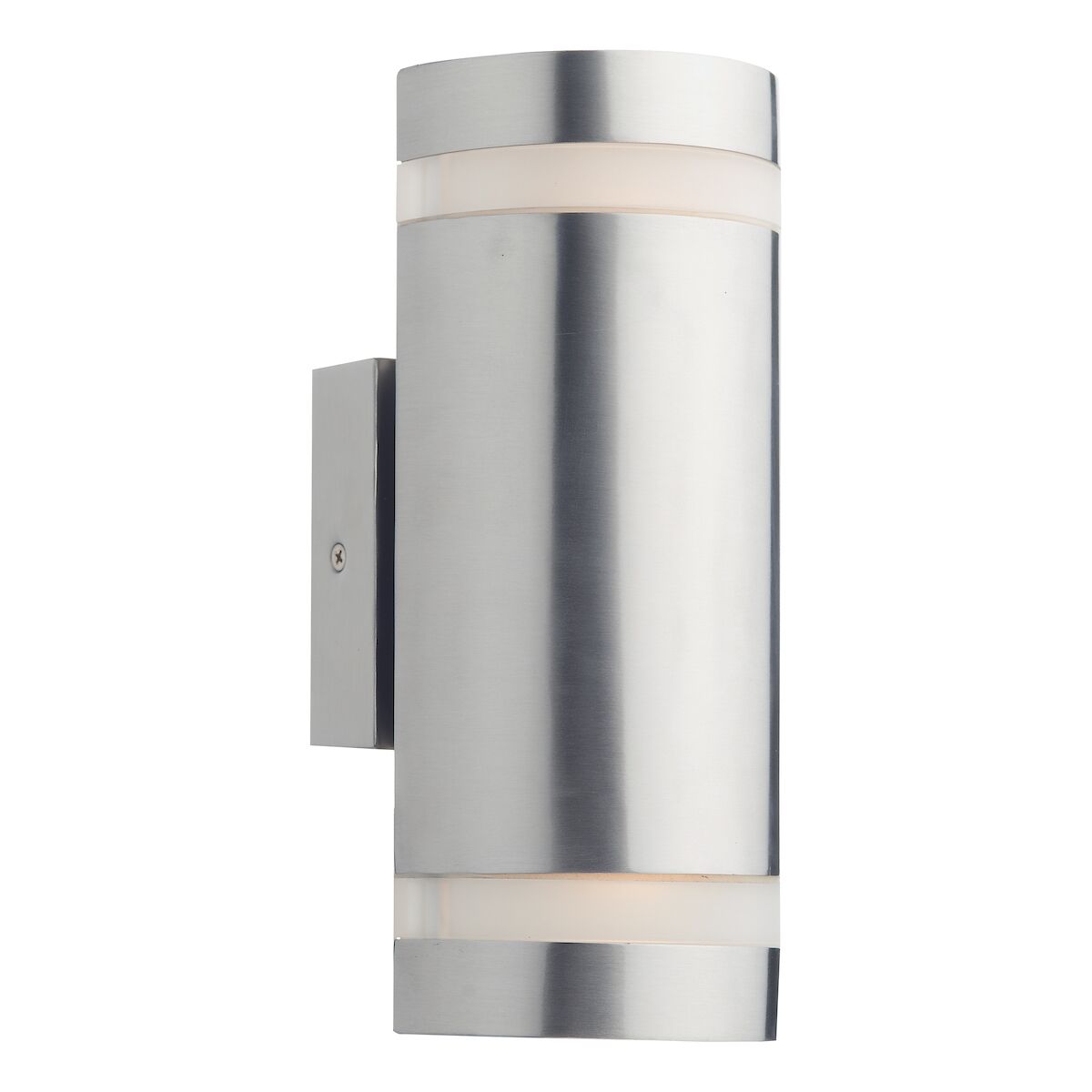 Wessex Outdoor 2 Light Wall Light Stainless Steel LED IP44<br>Polished Stainless Steel