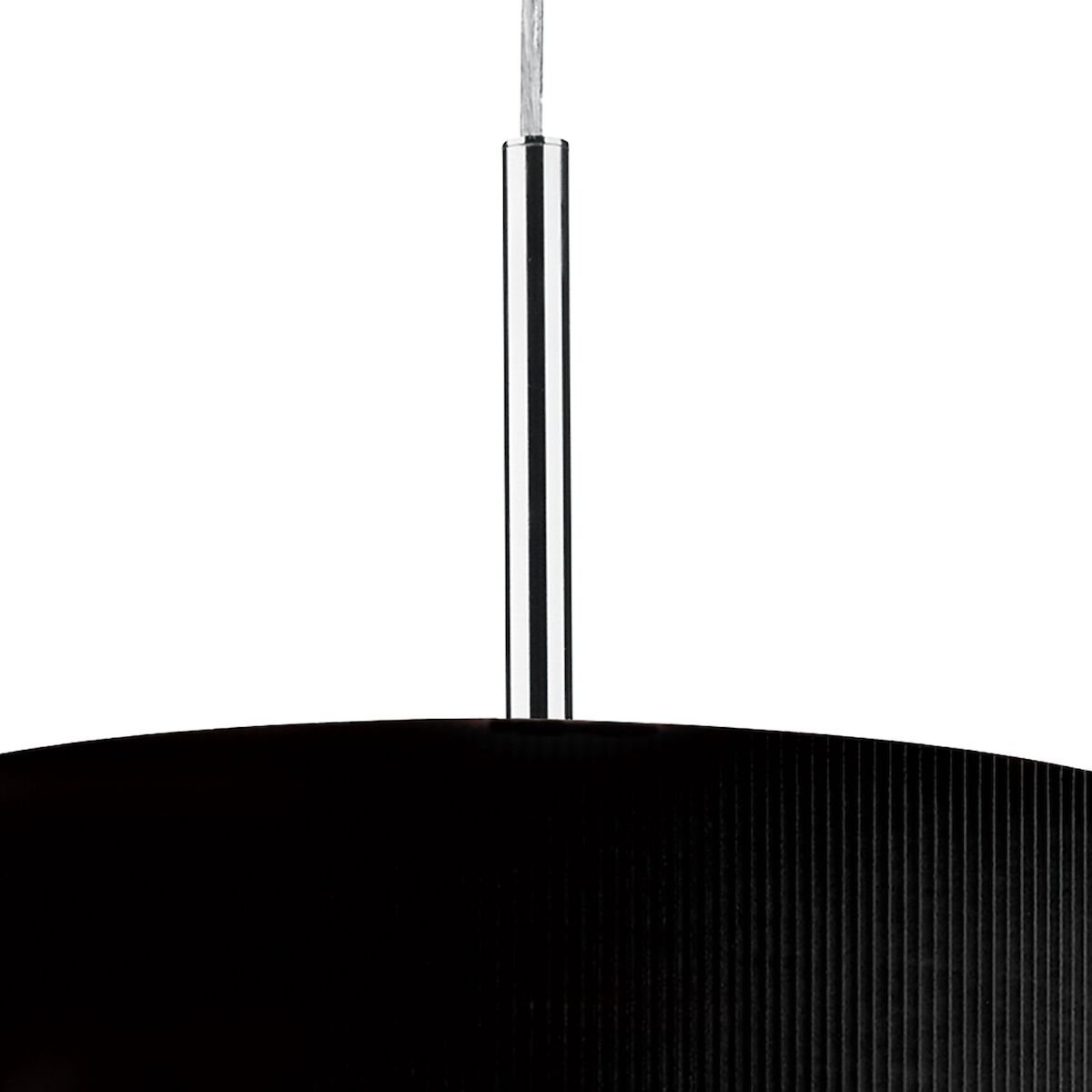 Zaragoza 3 Light Pendant Black 40cm<br>Black - Image 4