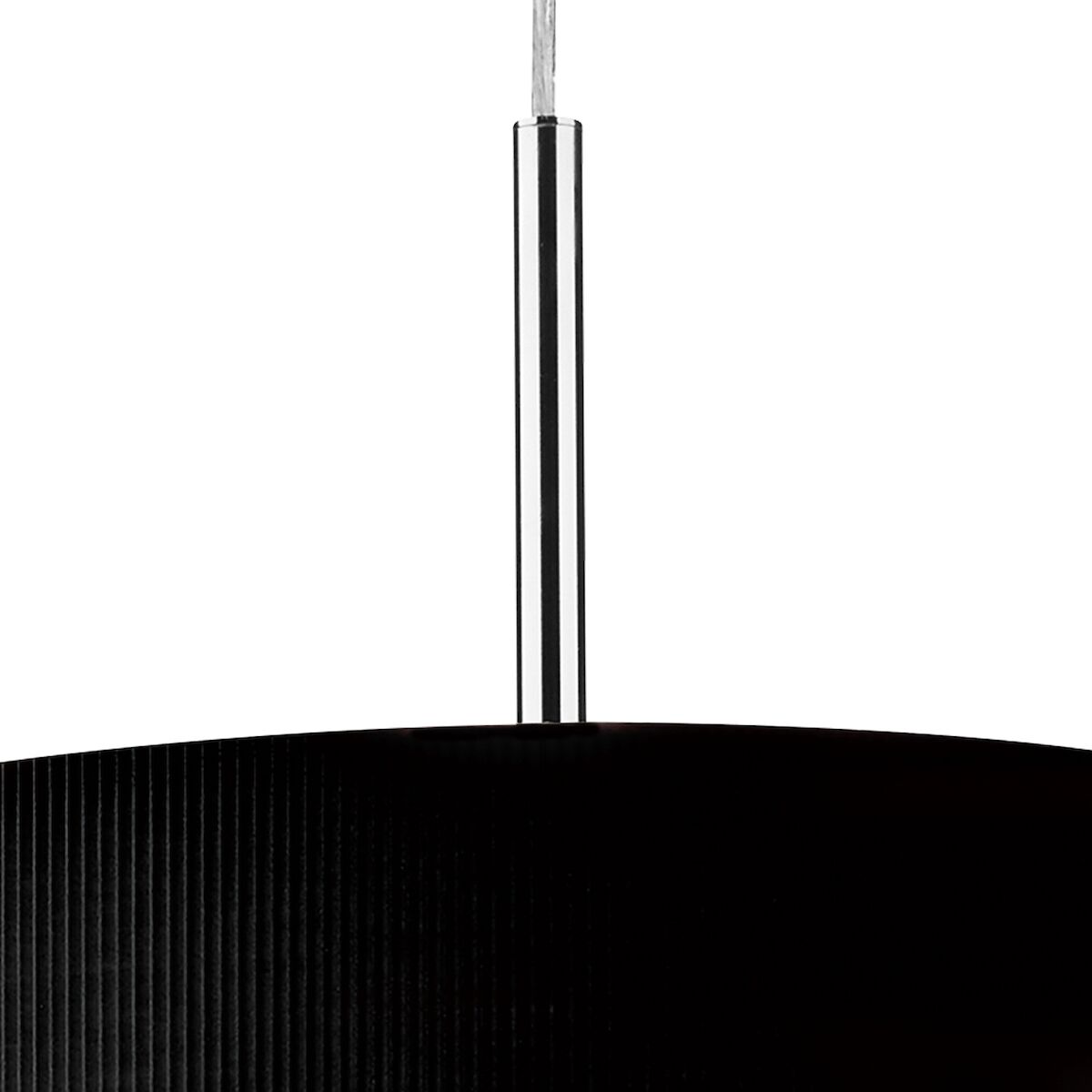 Zaragoza 3 Light Pendant Black 60cm<br>Black - Image 4