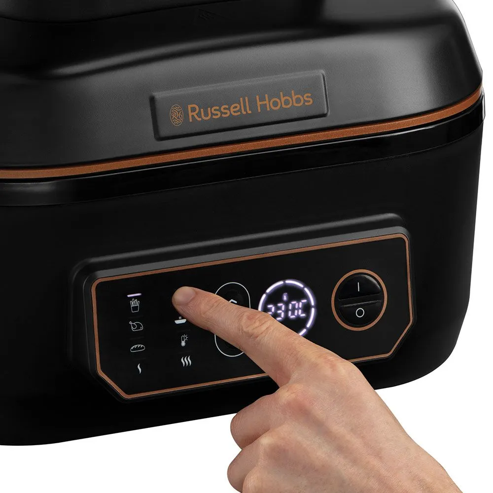 Russell Hobbs SatisFry 26520 5.5 Litre Multi Cooker With Air Fryer Function - Black / Rose Gold - Image 2