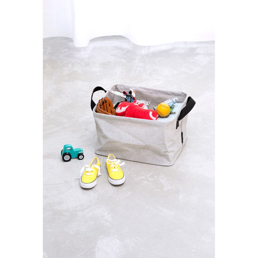 Brabantia Foldable Laundry Basket Grey - Image 3