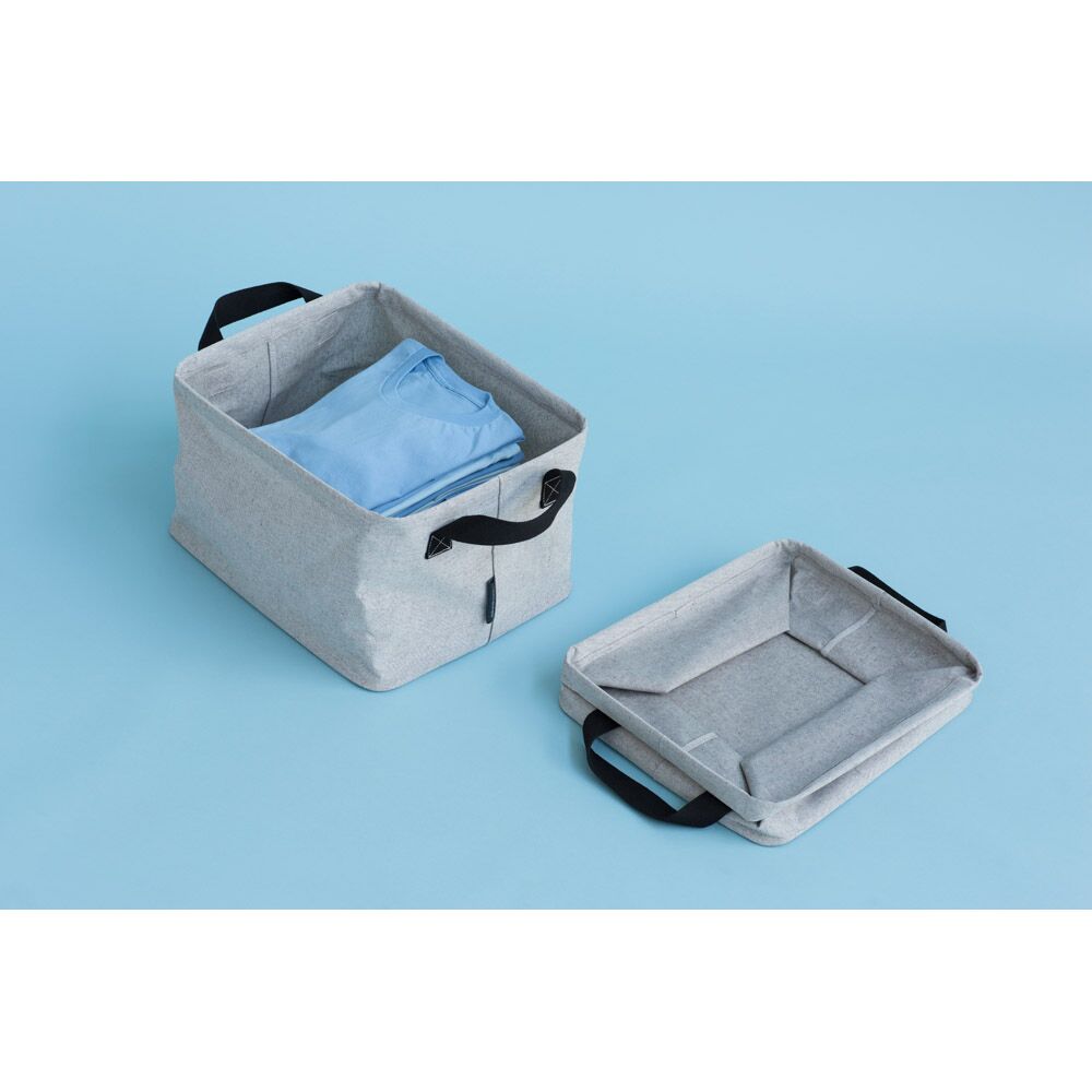 Brabantia Foldable Laundry Basket Grey - Image 4