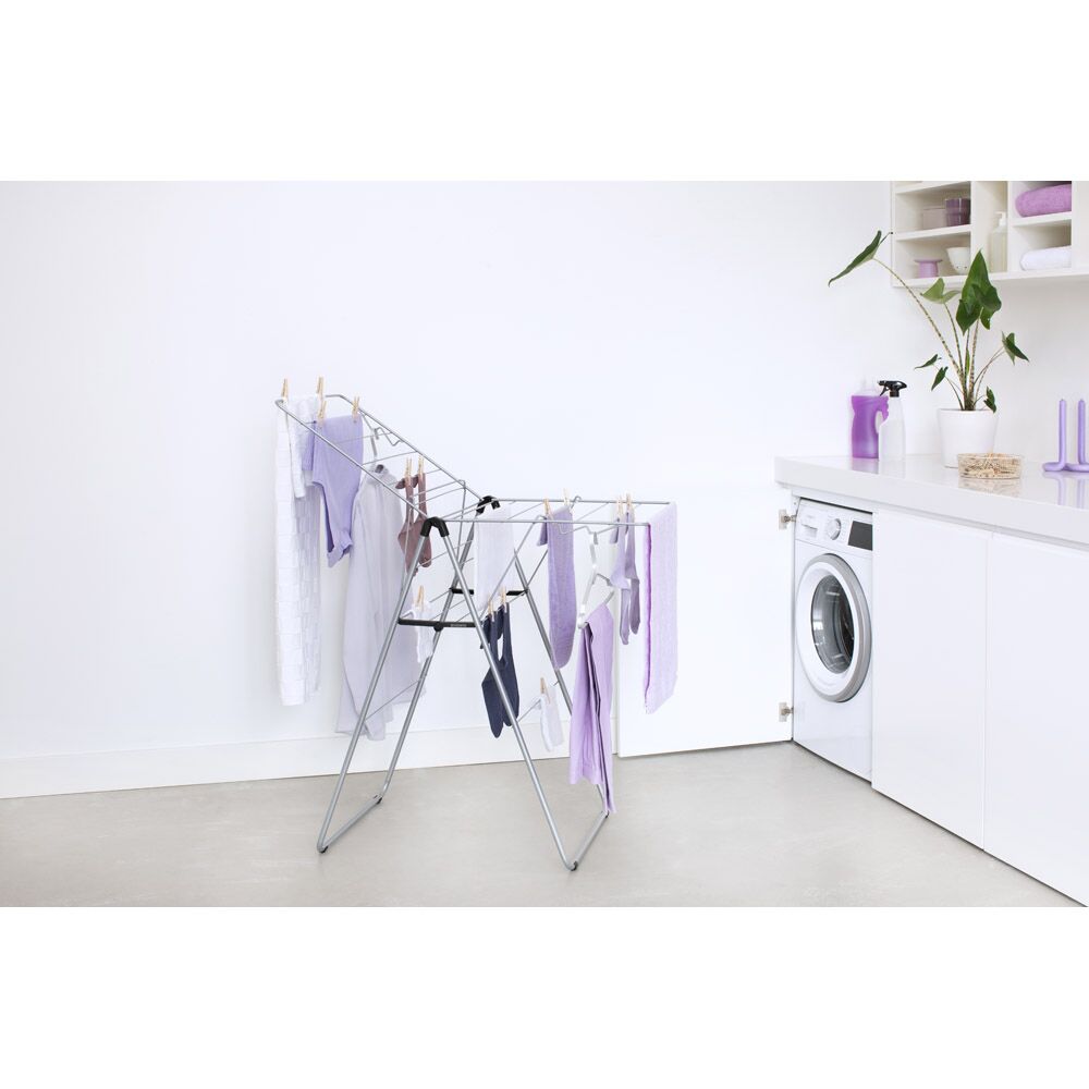 Brabantia HangOn Drying Rack 15m Metallic Grey - Image 4