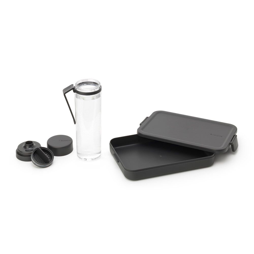 Brabantia Make & Take Break Set 2 Pieces (Water Bottle Lunch Box Flat) - Image 2