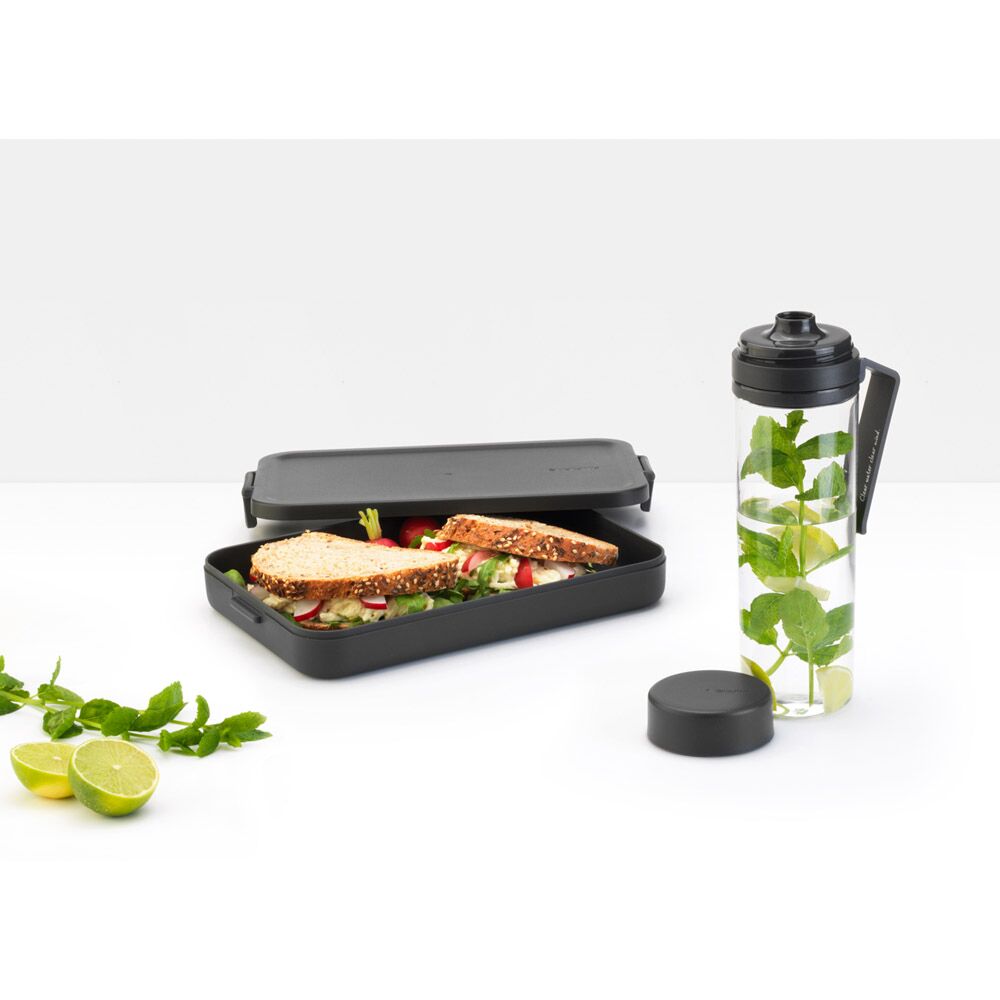 Brabantia Make & Take Break Set 2 Pieces (Water Bottle Lunch Box Flat) - Image 4