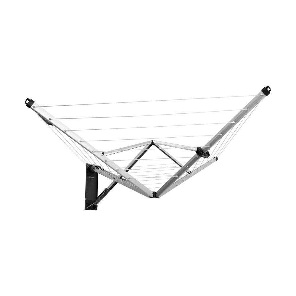 Brabantia WallFix Wall Mounted Dryer 24m Silver