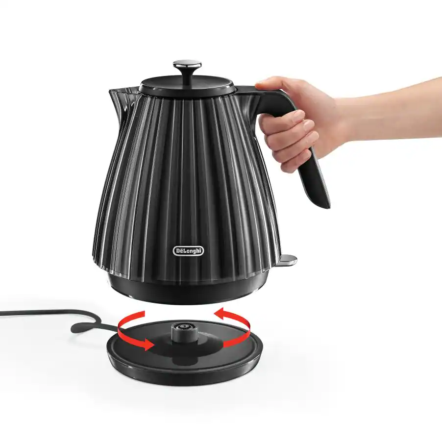 DeLonghi KBD3001.BK Ballerina Kettle Black - Image 2