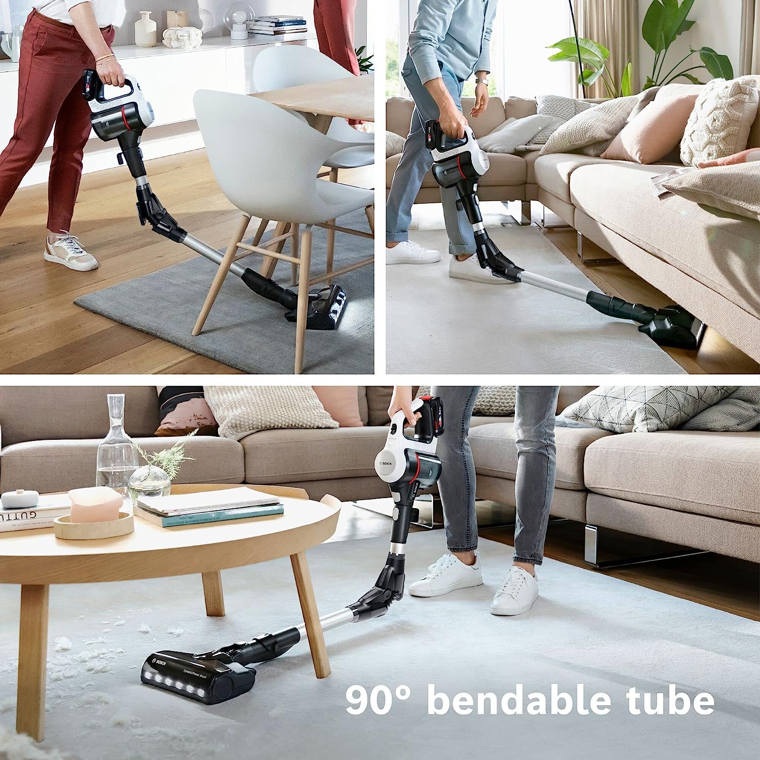 Bosch Unlimited 7 BCS712GB Up To 80 Min Run Time Cordless Vacuum Cleaner - White - Image 5