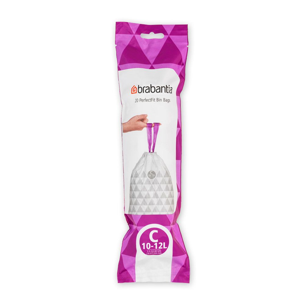 Brabantia PerfectFit Bin Liners (C) 10-12L