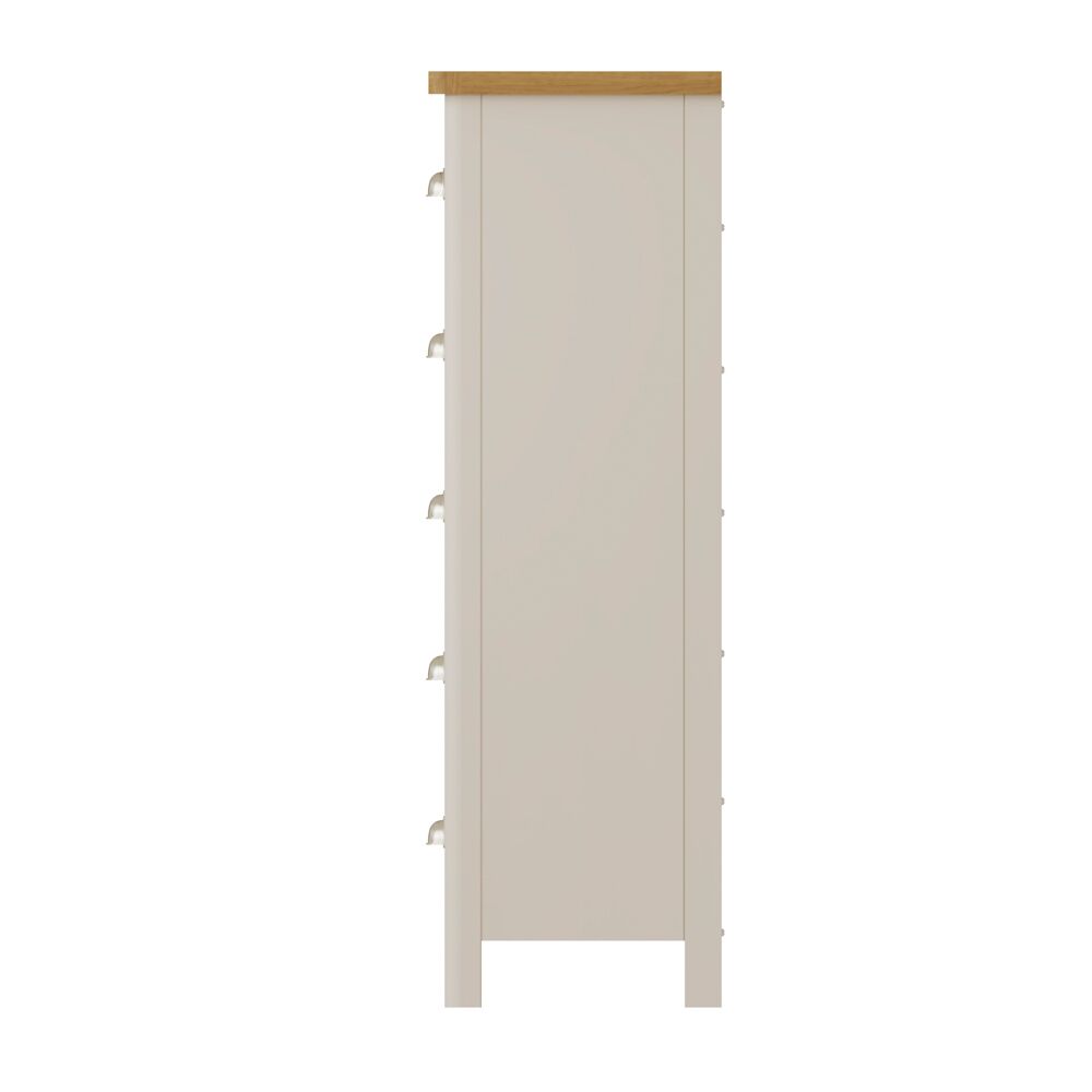 Raleigh 5 Drawer Narrow Chest Truffle - Image 5