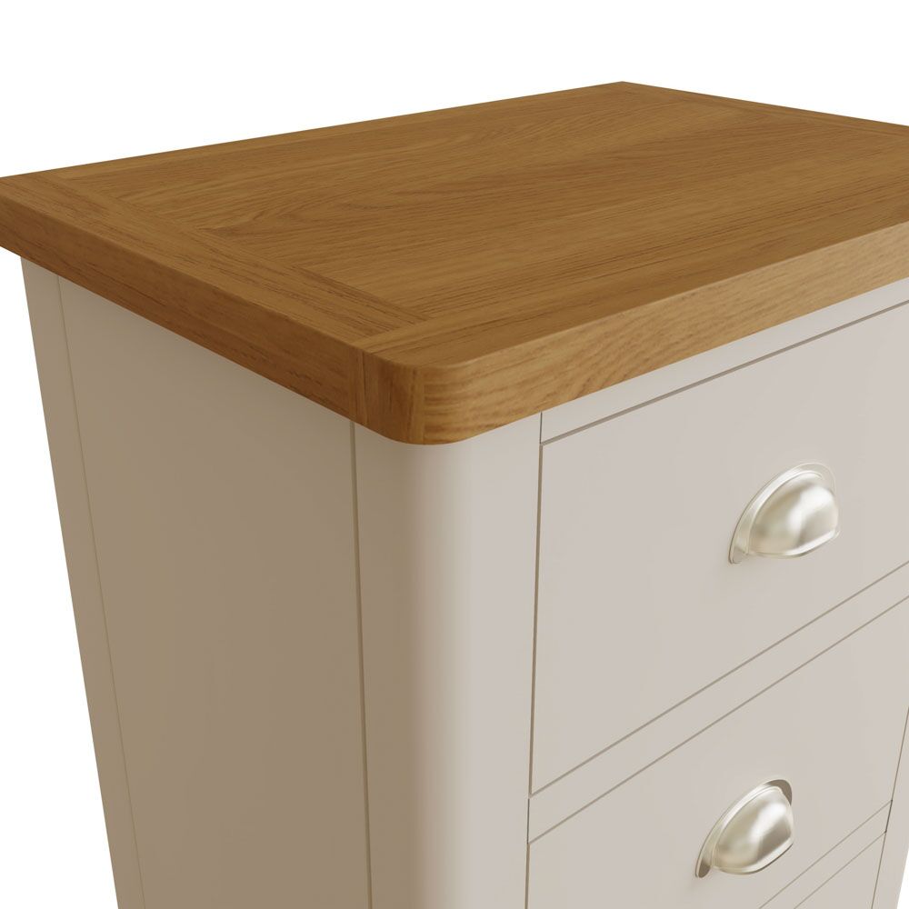 Raleigh 5 Drawer Narrow Chest Truffle - Image 8