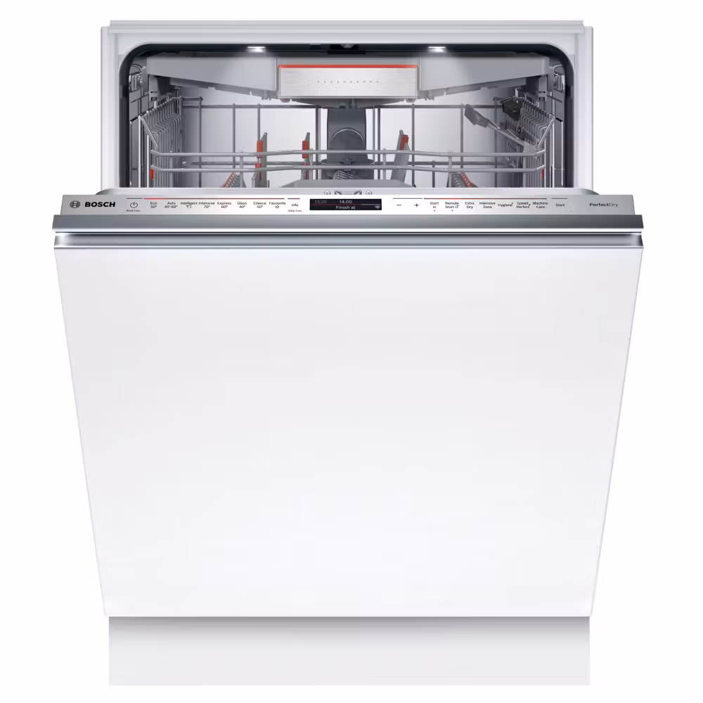 Bosch Series 8 SMD8YCX03G Fully Integrated Full Size Dishwasher - Stainless Steel