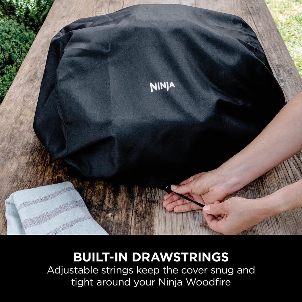 Ninja XSKCOVEREUUK Woodfire Electric BBQ Cover - Black (OG701UK) - Image 4