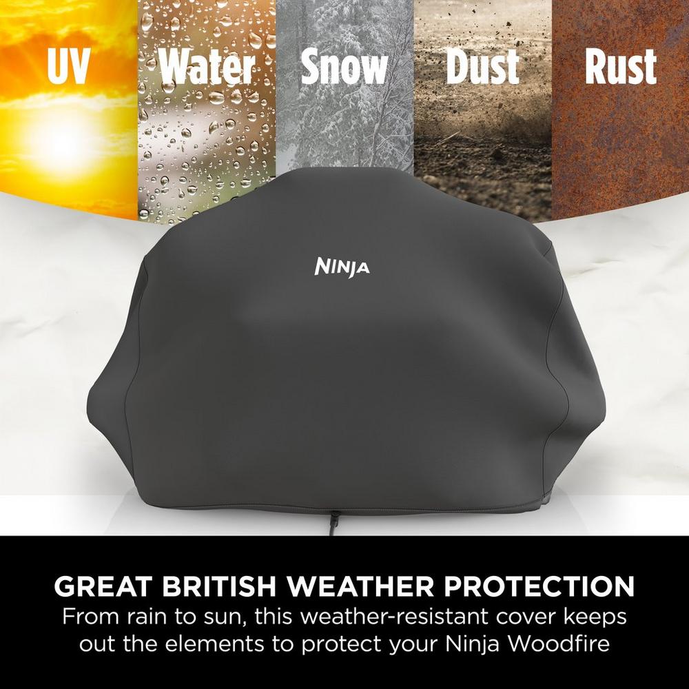 Ninja XSKCOVEREUUK Woodfire Electric BBQ Cover - Black (OG701UK) - Image 5