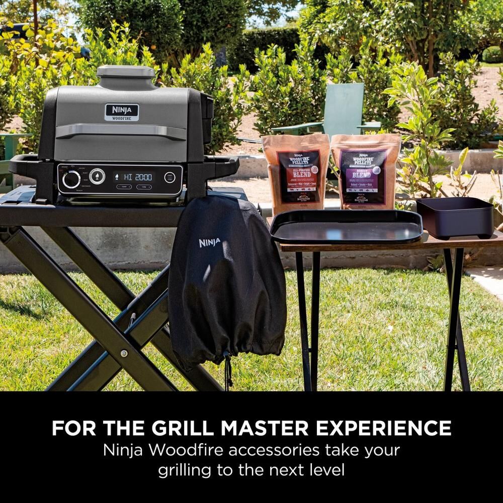 Ninja XSKCOVEREUUK Woodfire Electric BBQ Cover - Black (OG701UK) - Image 6