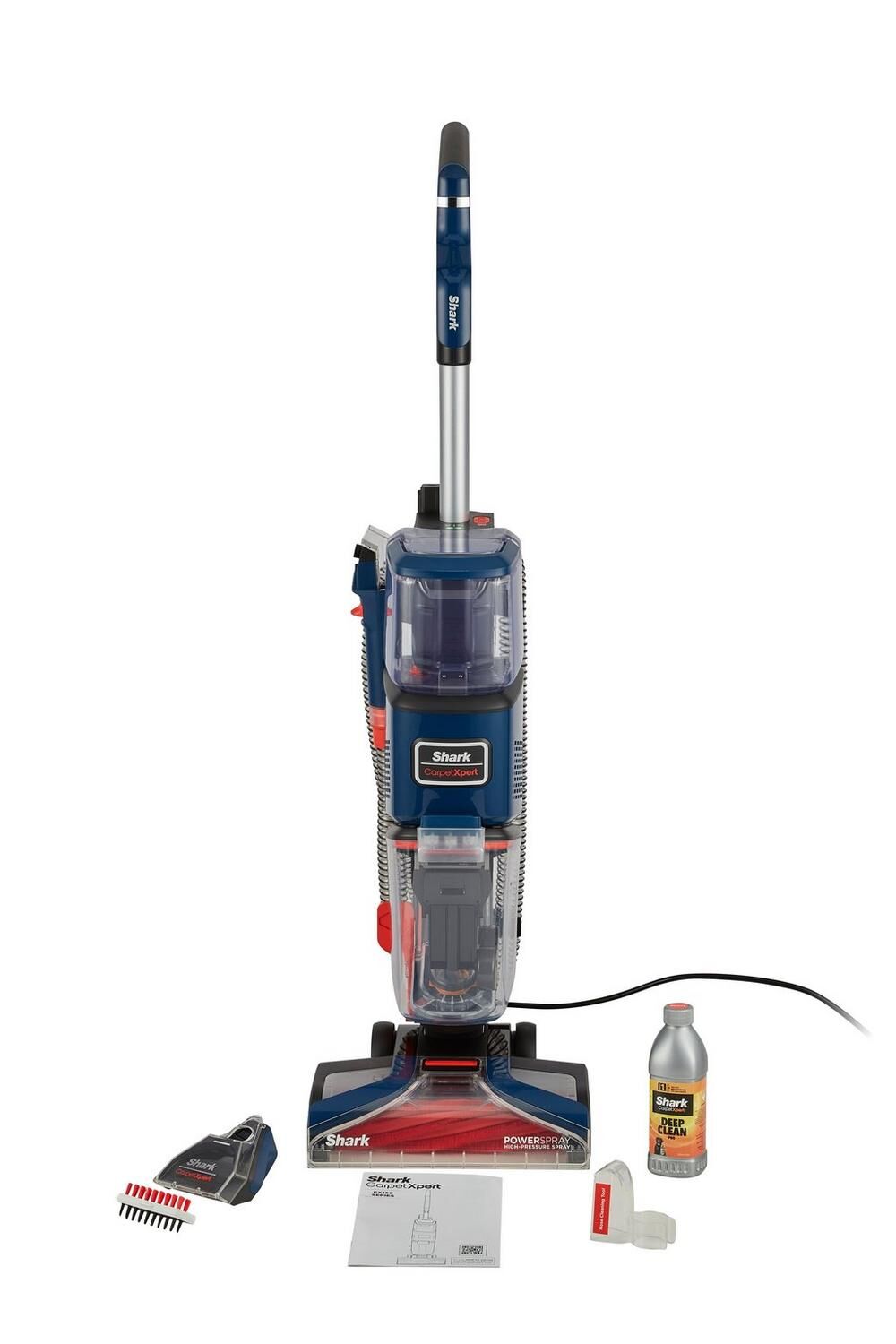 Shark EX150UK CarpetXpert Deep Carpet Cleaner in Navy Blue - Corded - Image 3