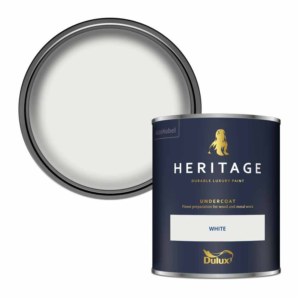 Dulux Heritage - White Undercoat - 750ml - Image 2