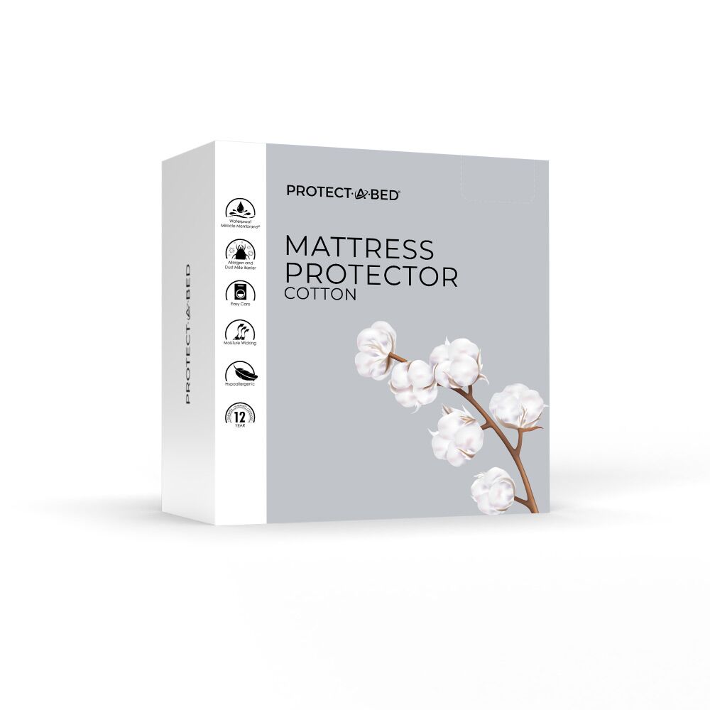 Protect-A-Bed Cotton Super King Mattress Protector 180cm