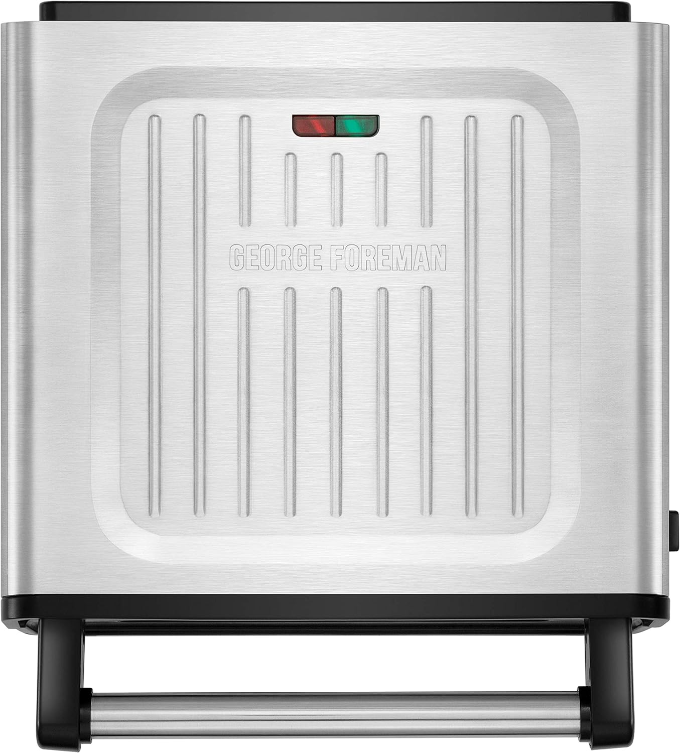George Foreman 28000 Smokeless Electric Grill, Indoor BBQ and Griddle Hot Plate with Built In Drip Tray,