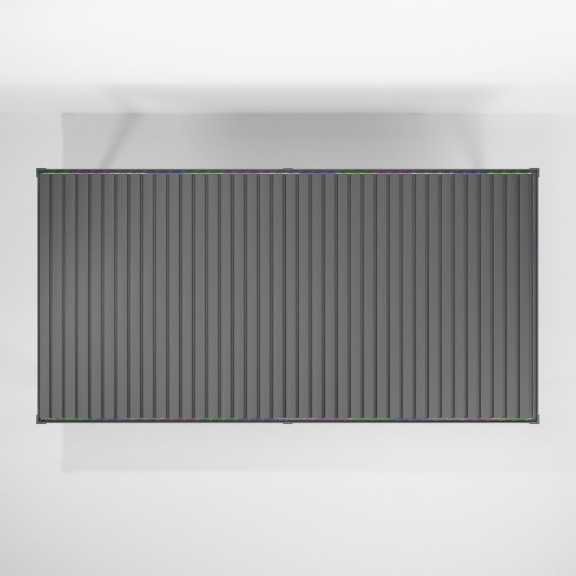 Nova <br> Titan Plus LED 6m x 3m Pergola Grey - Image 10