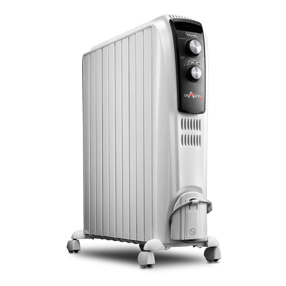 De'Longhi TRD41025T Oil Filled Radiator 2500W - White - Image 3