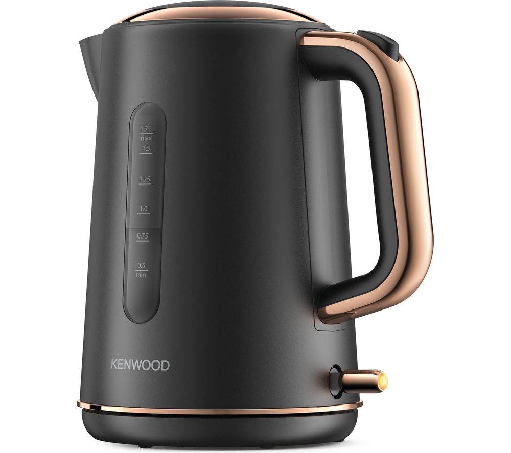 Kenwood Abbey Lux ZJP05CODG Jug Kettle - Dark Grey & Rose Gold