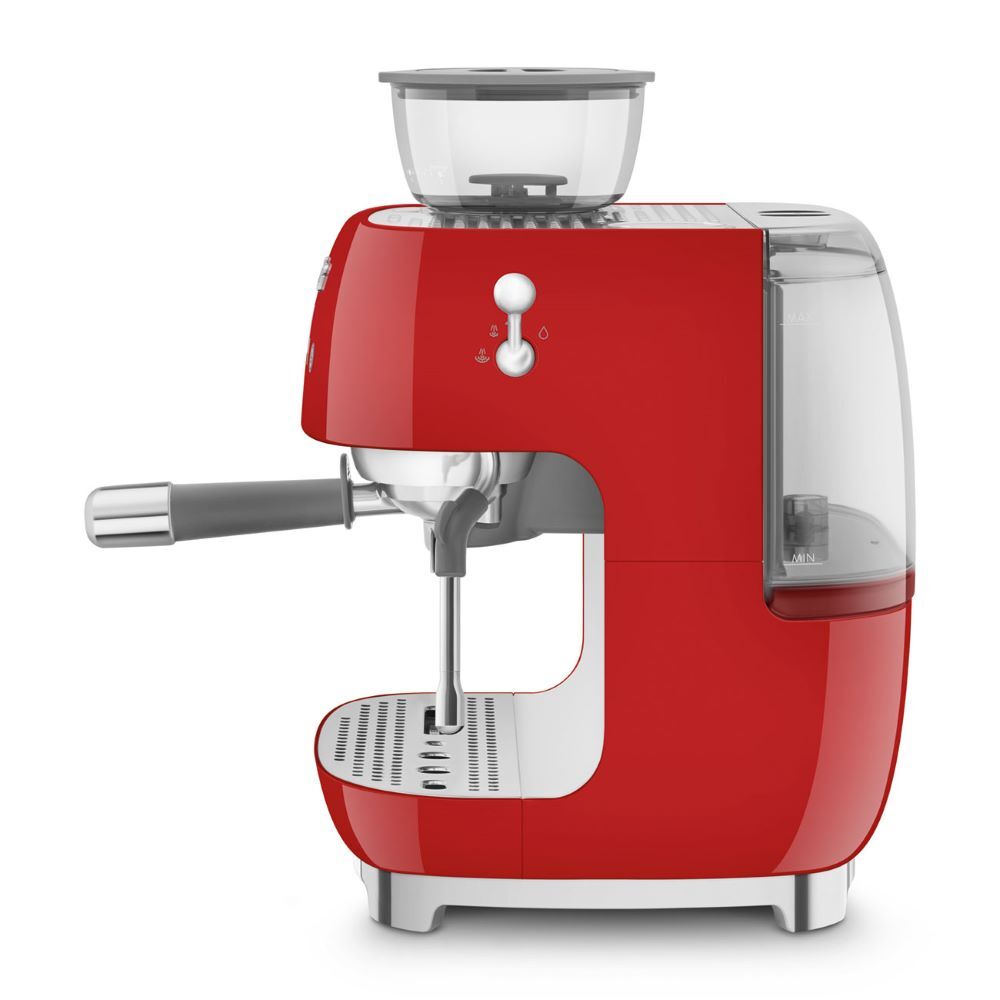 Smeg 50's Style Retro EGF03RDUK Espresso Coffee Machine - Red - Image 2