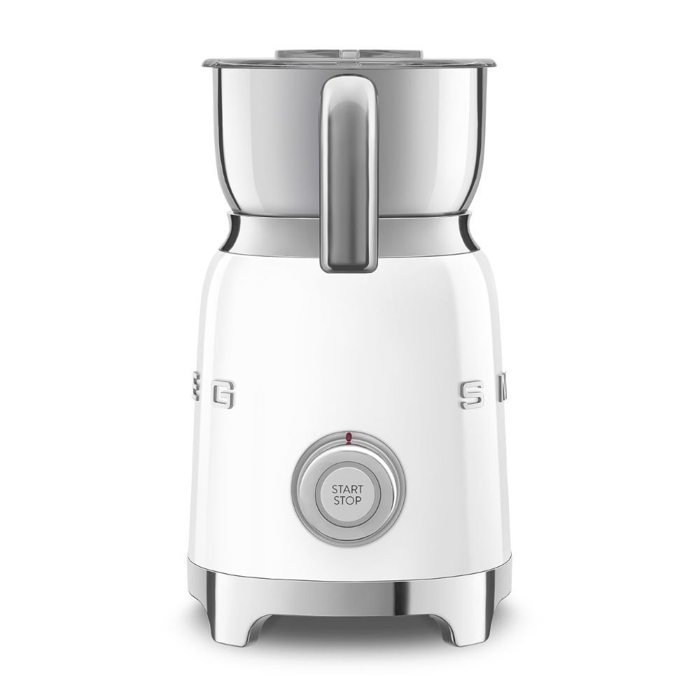 Smeg 50's Style Retro MFF11WHUK Milk Frother - White - Image 2