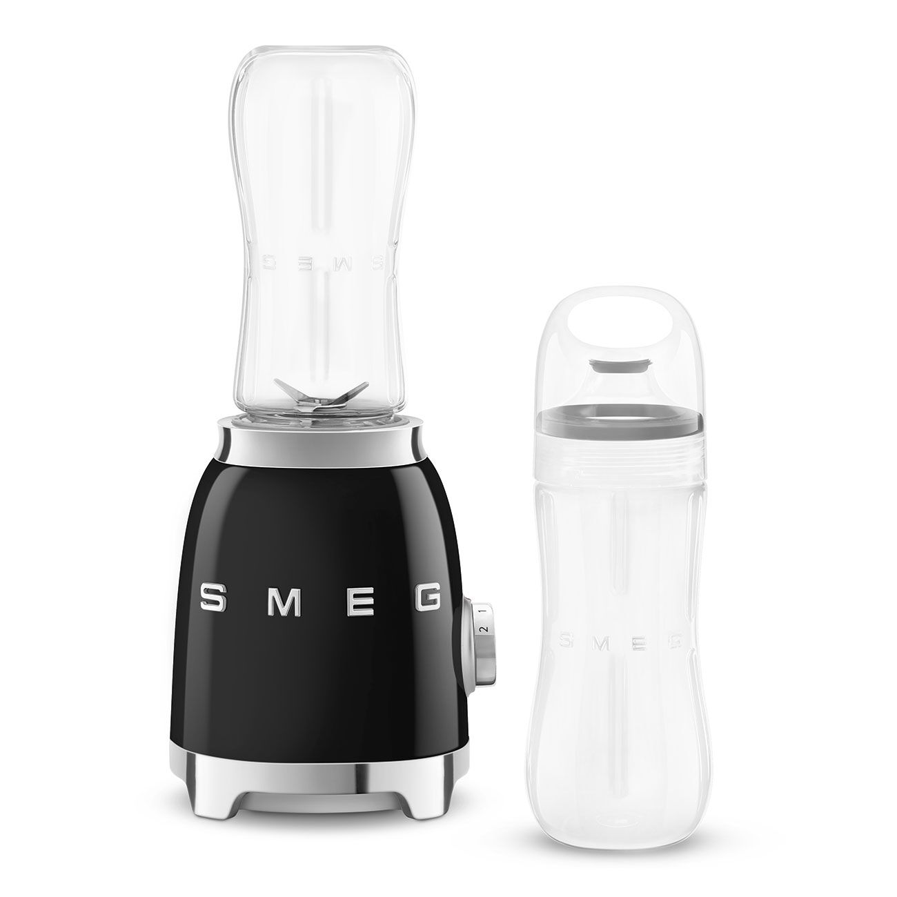 Smeg 50's Style Retro PBF01BLUK Blender & Smoothie Maker - Black - Image 4