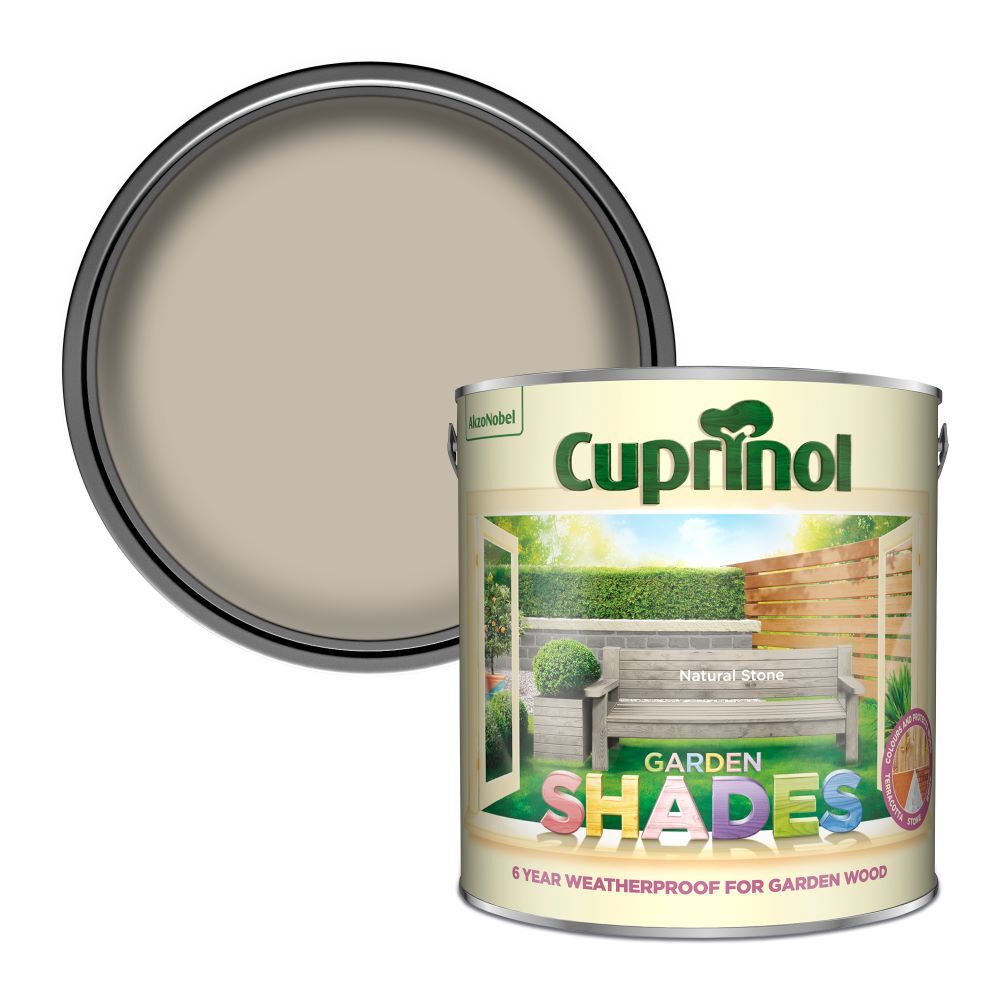 Cuprinol Garden Shades Colour & Protect - Natural Stone - Image 2