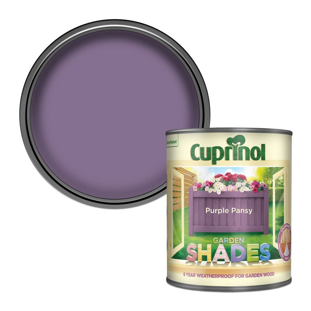 Cuprinol Garden Shades Colour & Protect - Purple Pansy - Image 2