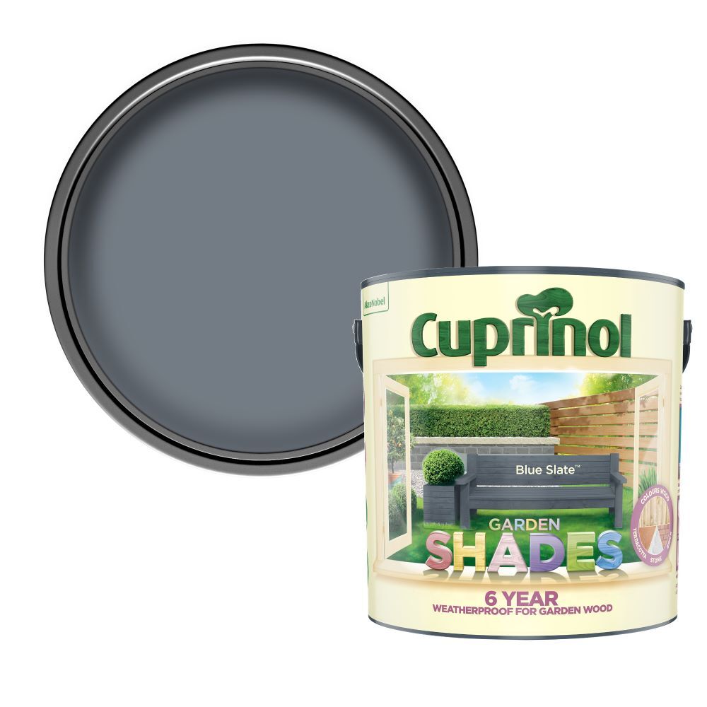 Cuprinol Garden Shades Colour & Protect - Blue Slate - Image 2