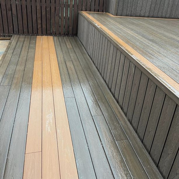 EasyFit Composite Deck Board Duo in Teak & Walnut - Image 2