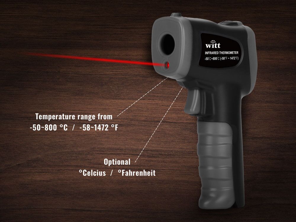 Witt Infrared Temperature Gun - Image 2