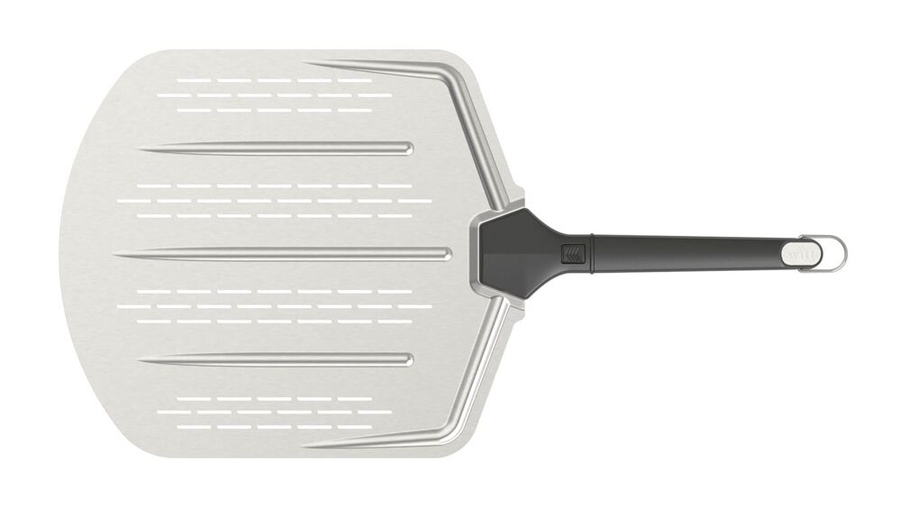 Witt Perforated Pizza Peel 14" - Stainless Steel - Image 4