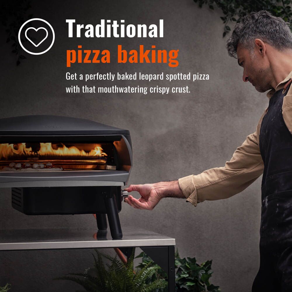 Witt Etna Fermo Pizza Oven 16" - Orange - Image 8