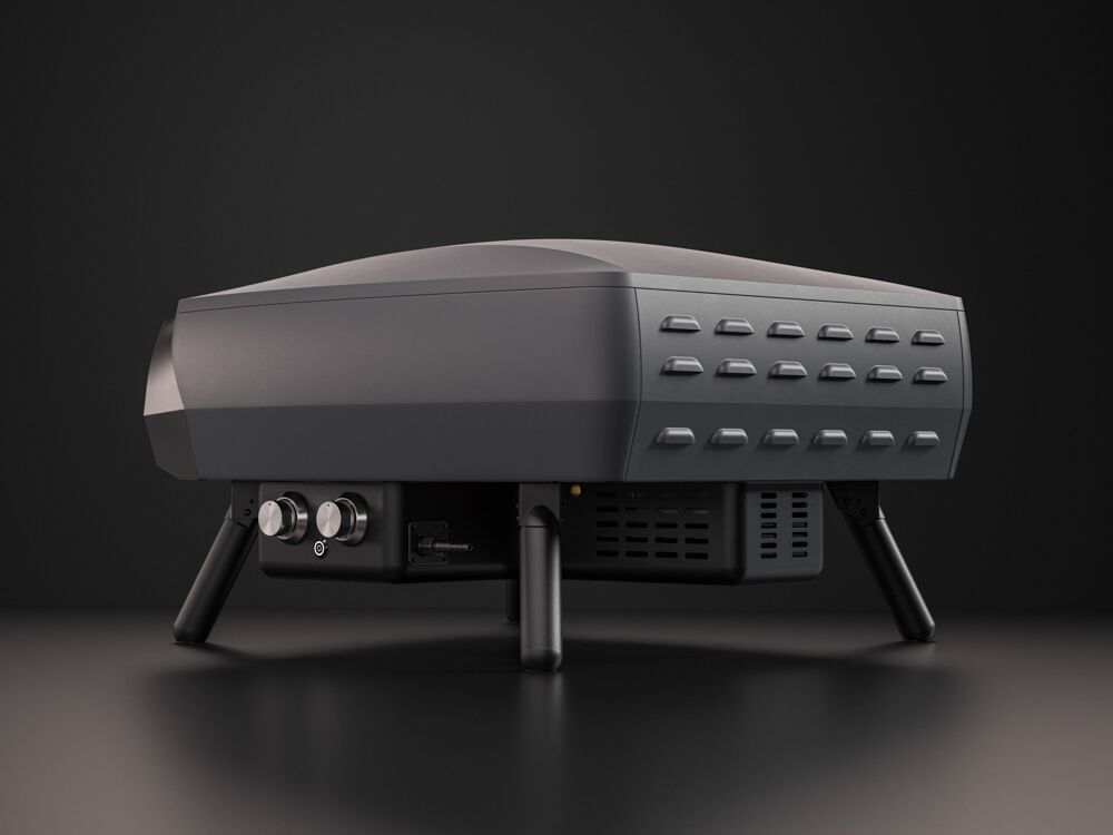 Witt Etna Rotante Pizza Oven 16" - Graphite - Image 3