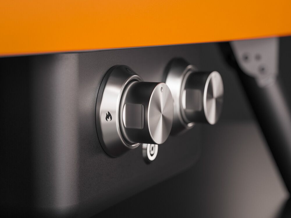 Witt Etna Rotante Pizza Oven 16" - Orange - Image 4