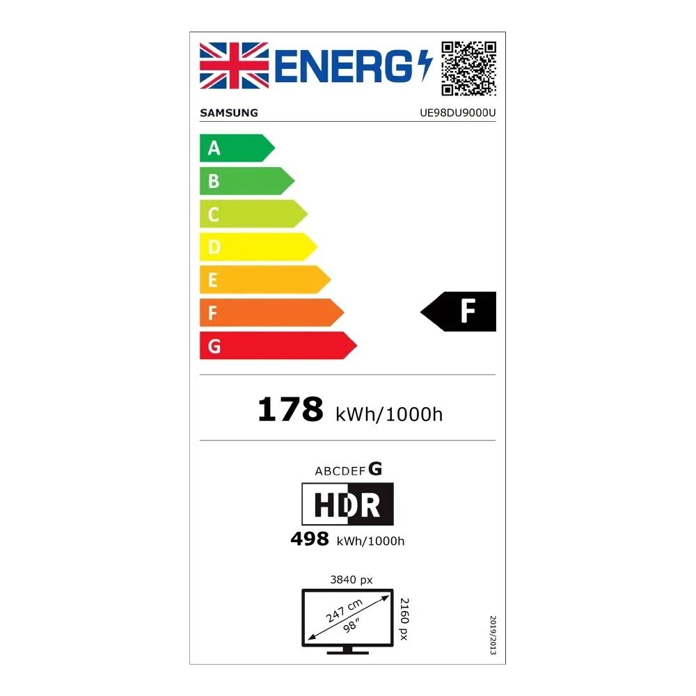 Samsung UE98DU9000UXXU 98" 4K Ultra HD LED TV (2024) - Image 5