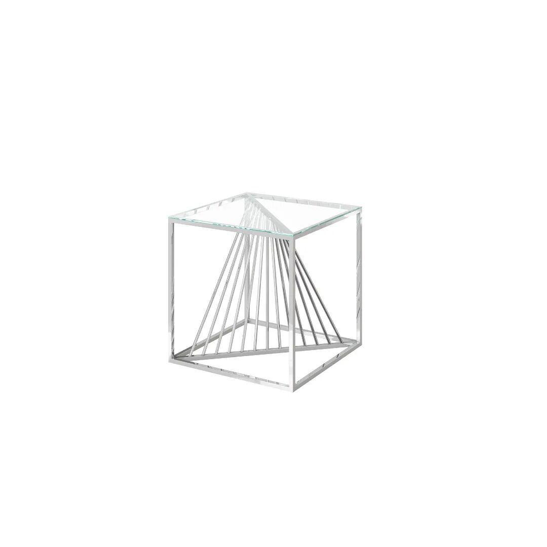 Abstract Side Table