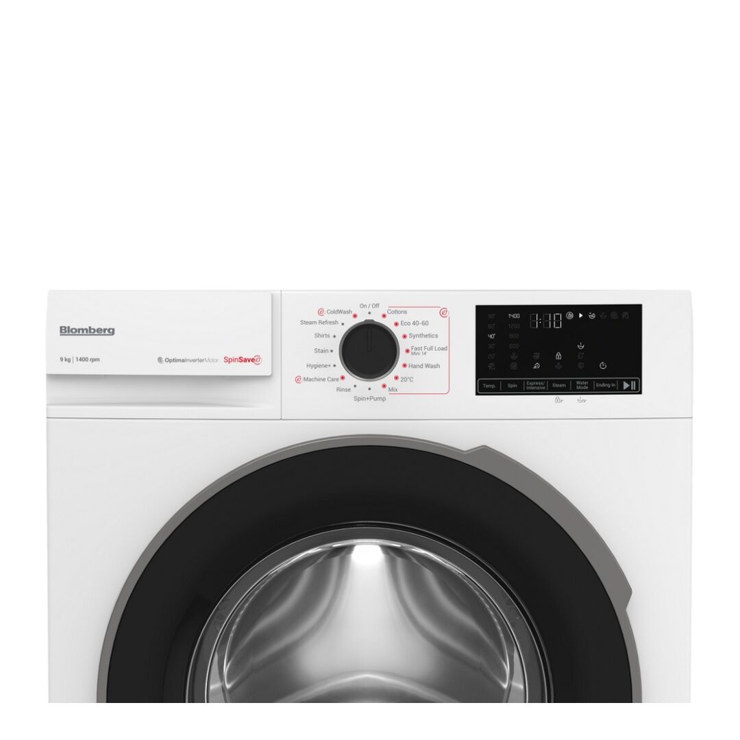 Blomberg LWA29461W 9kg 1400 Spin Washing Machine - White - Image 3