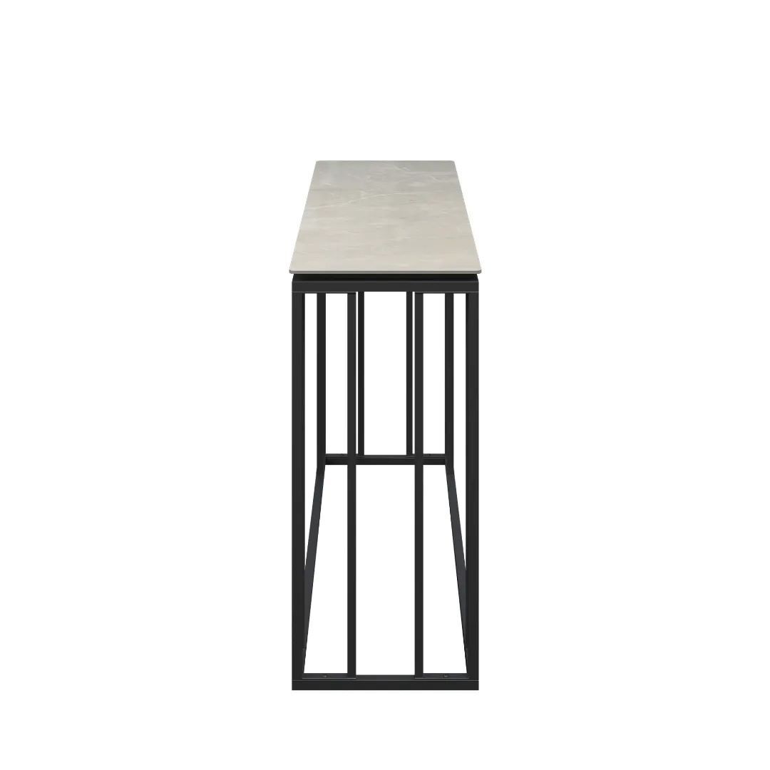 Capri Grey Ceramic Console Table - Image 3