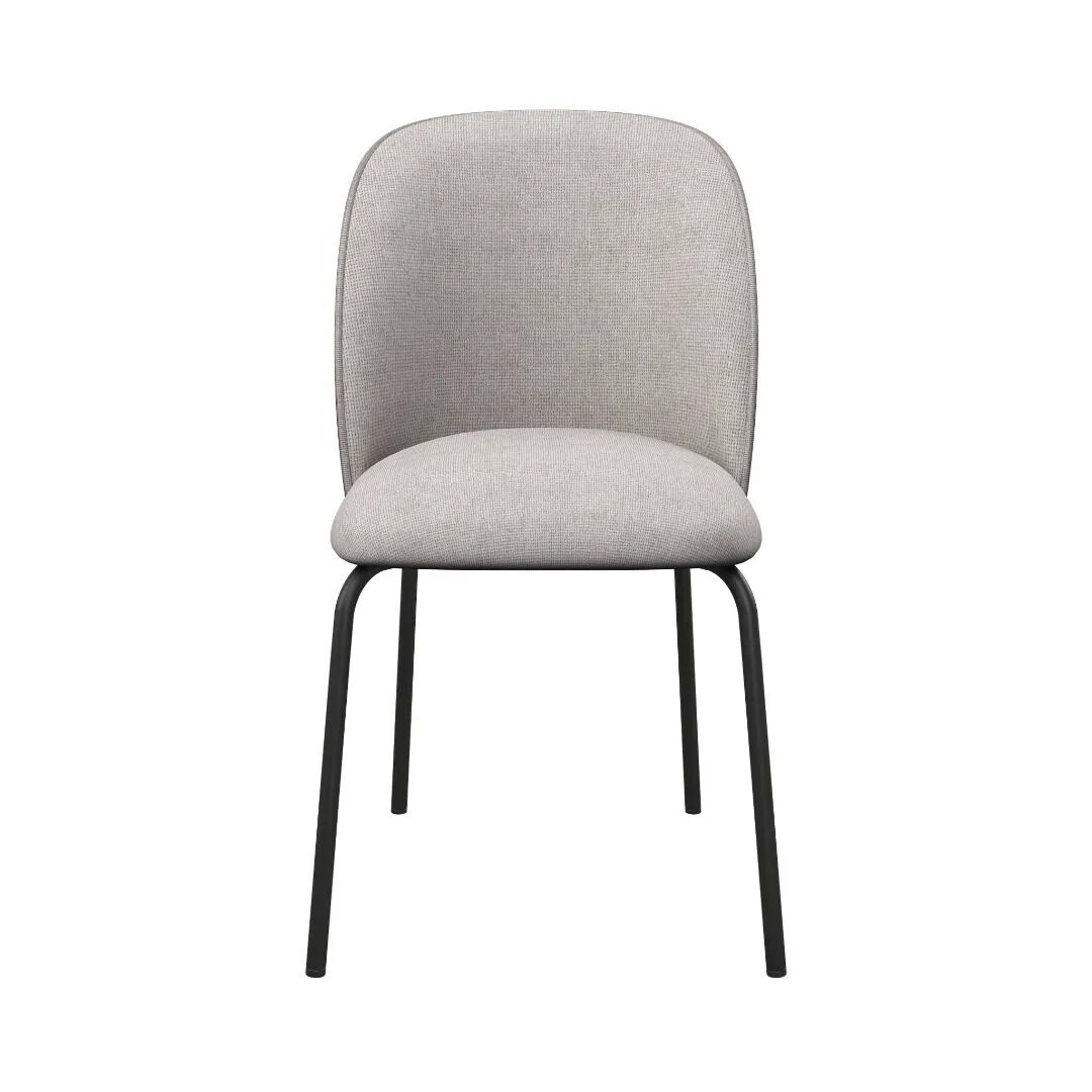 Cartier Dining Chair 2 Tone Grey - Pair