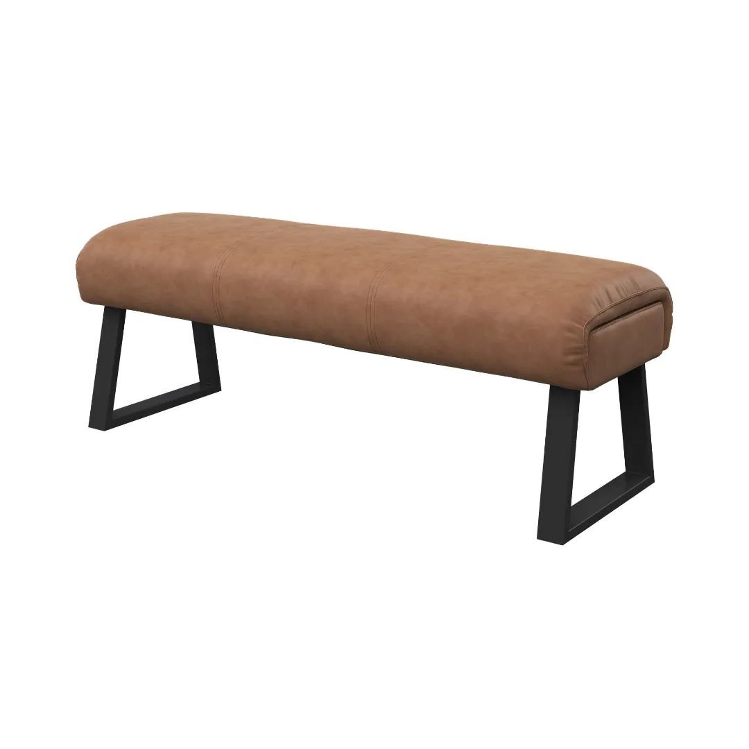 Cerutti Backless Bench Tan - Image 2