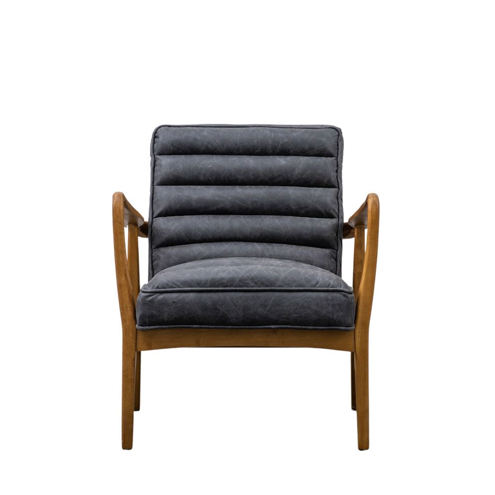 Busan Armchair Antique Ebony - Image 5