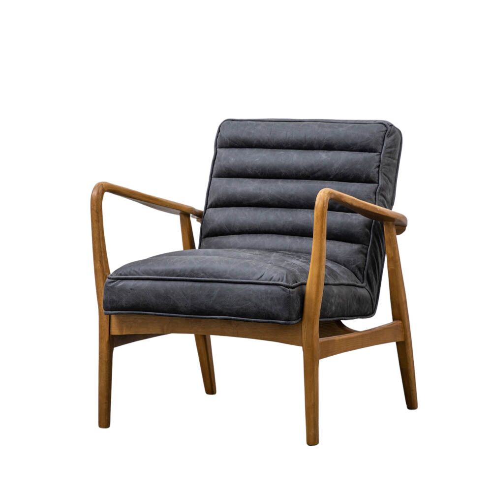 Busan Armchair Antique Ebony - Image 3