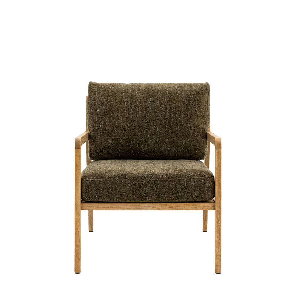 Manton Armchair Moss Green - Image 4